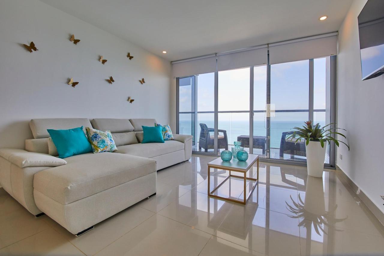 Beachfront Paradise With Outstanding Sunset Views Apartment Cartagena