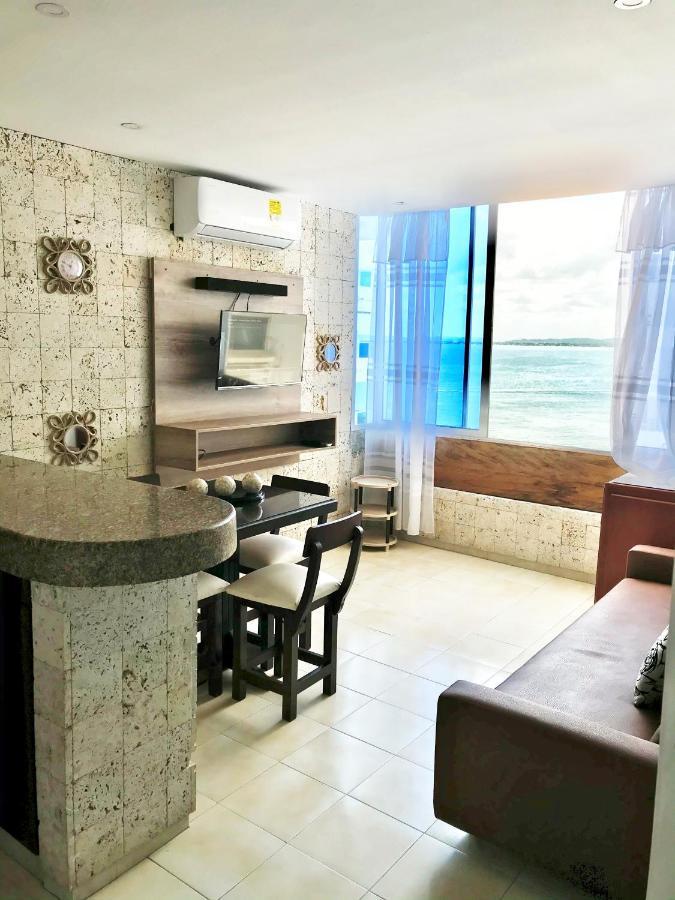Cómodo Aparta-estudio Con Vista Al Mar- Zona Norte Apartamento