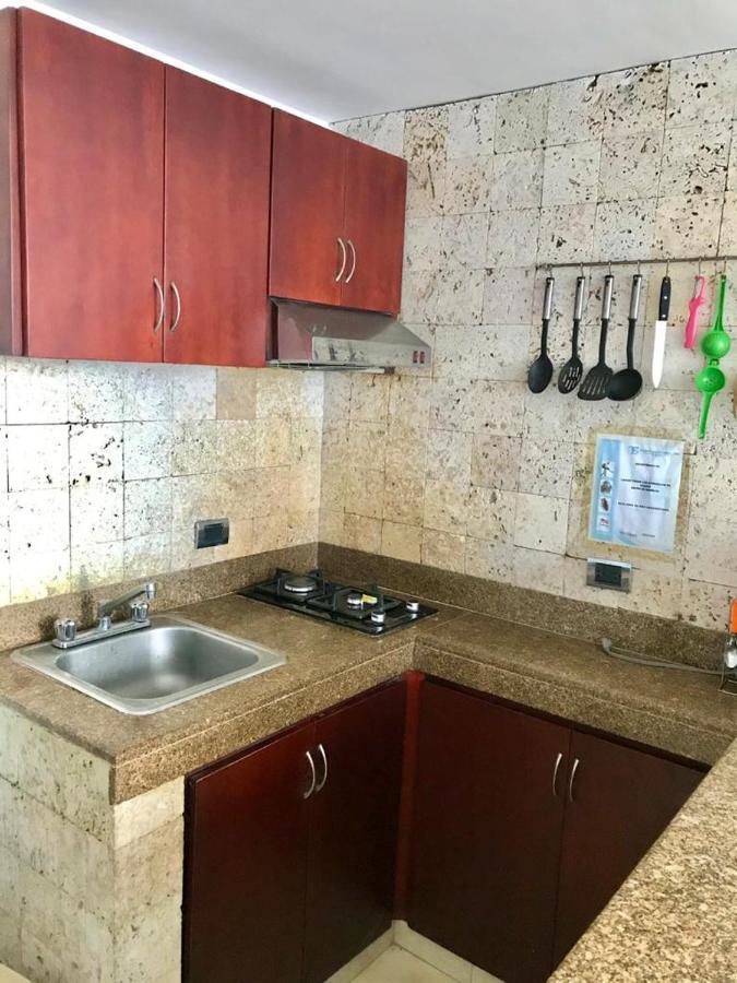 Cómodo Aparta-estudio Con Vista Al Mar- Zona Norte Apartamento Cartagena