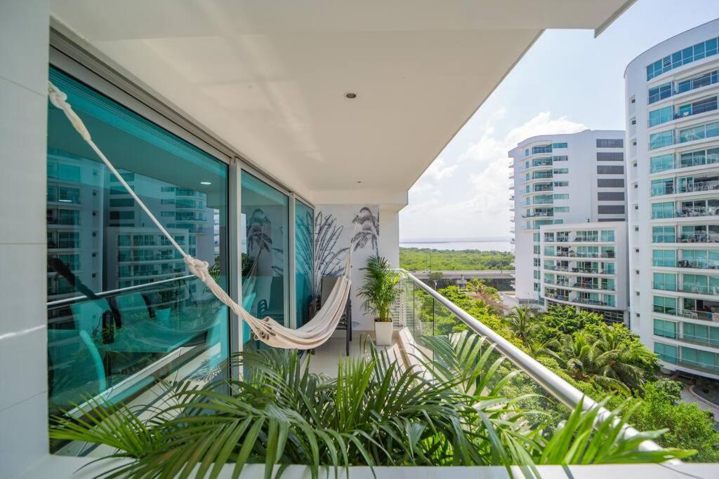 Nuevo Apto Vista Al Mar & Excelente Ubicacion Apartment Cartagena