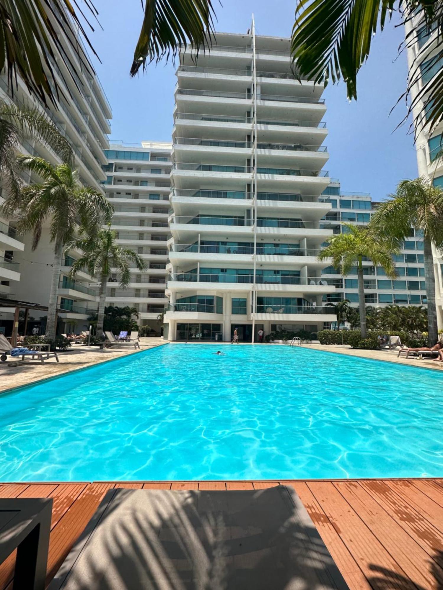 Apartamento Playa -boquilla -apto En Cartagena