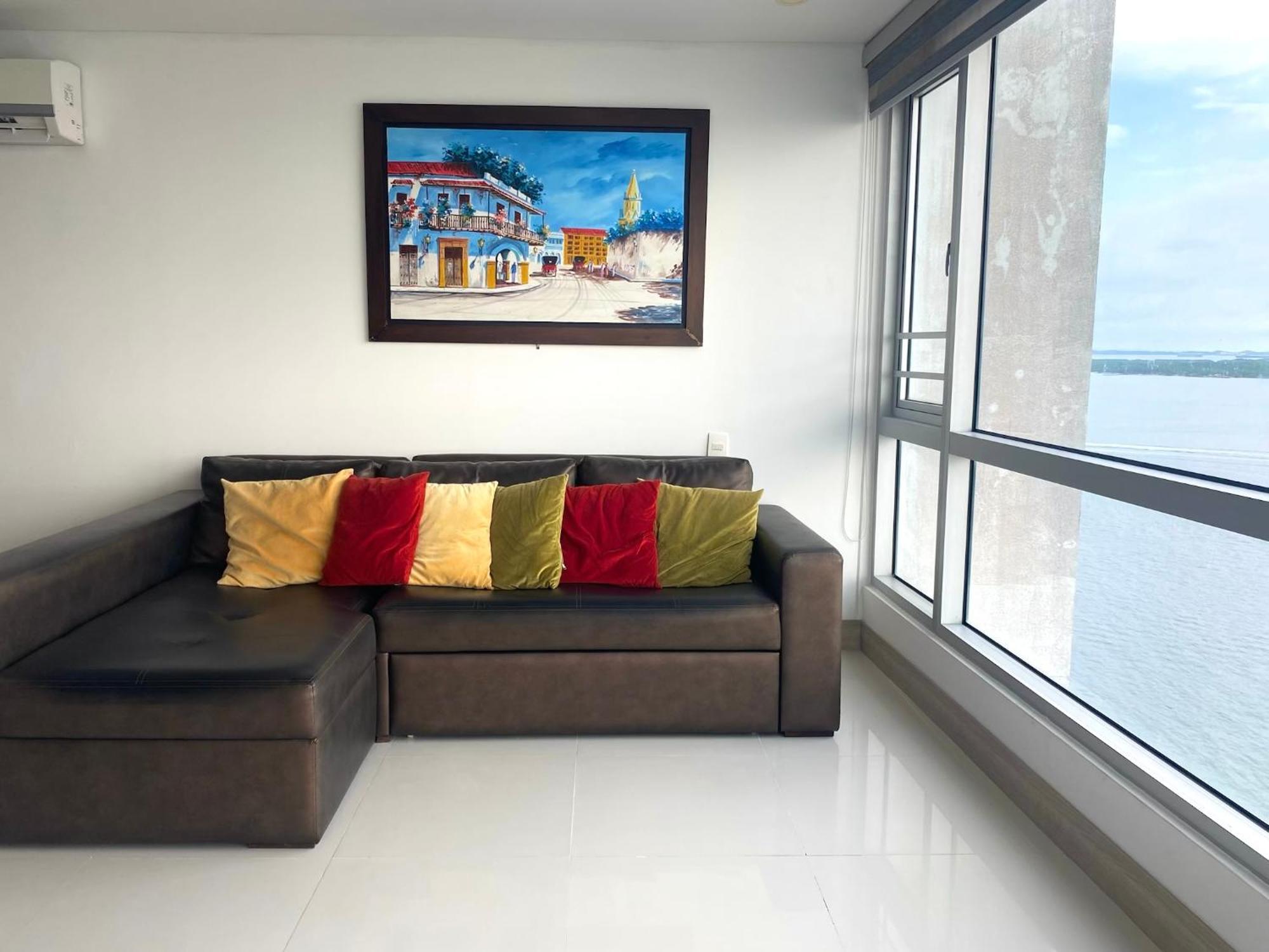 Apartamento En Con Vista Al Mar