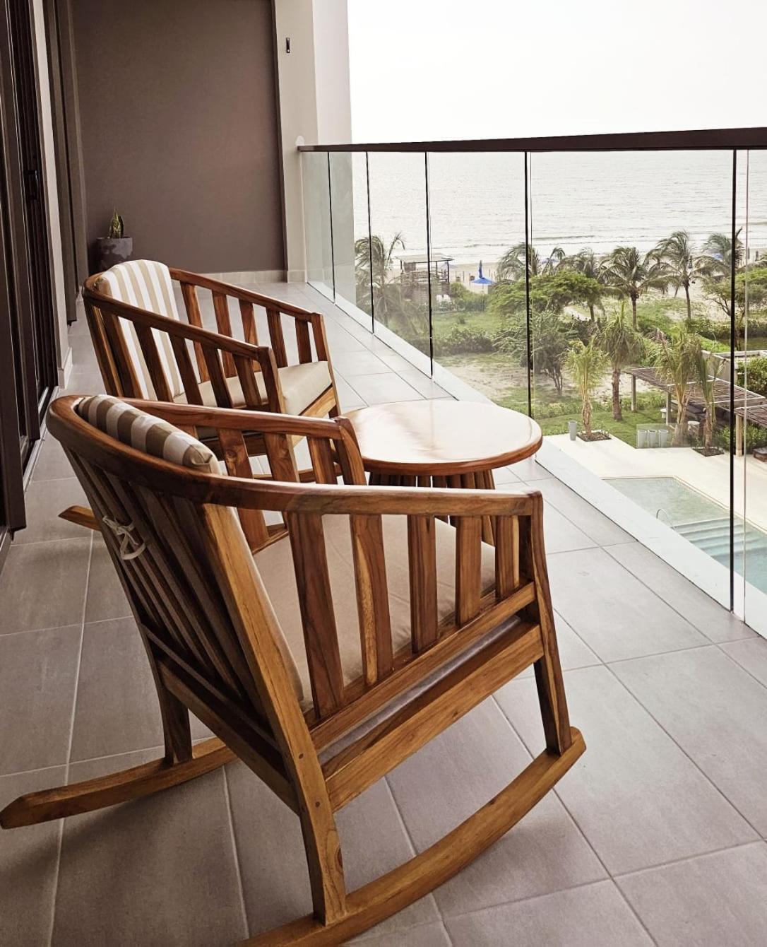 Hermoso En Cartagena-morros Eos-vista Al Mar- Salida Directa A La Playa Apartamento Cartagena