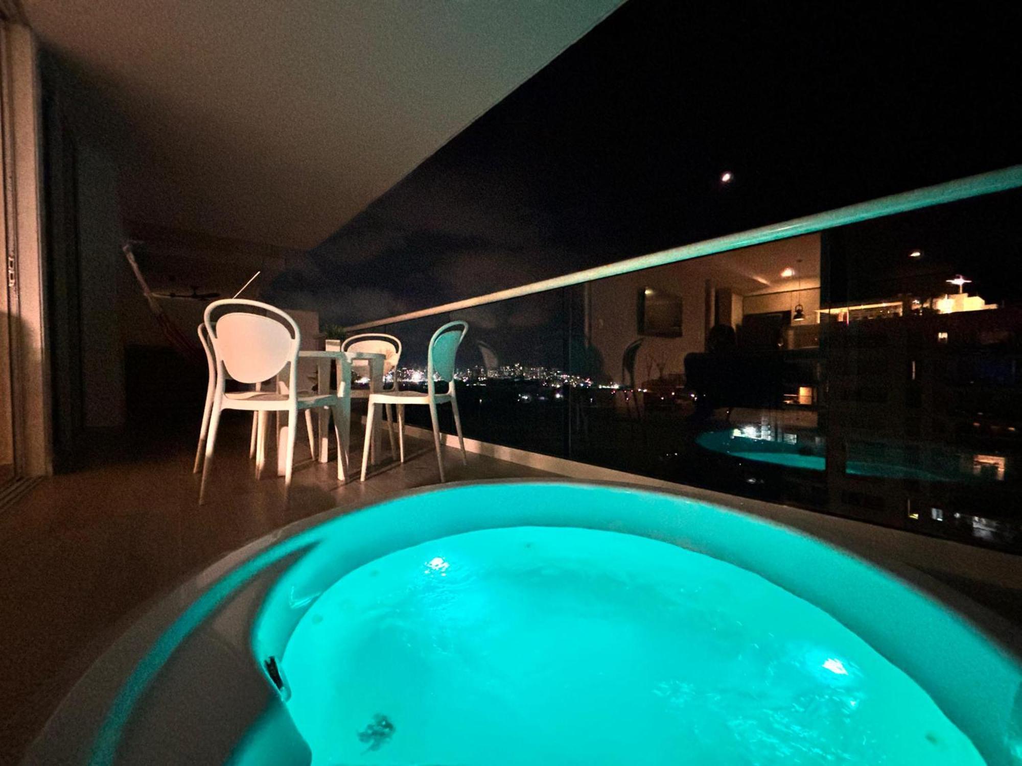 Apartamento Dominiqueplayaazul Apto De Lujo Con Jacuzzi Privado En Balcon *