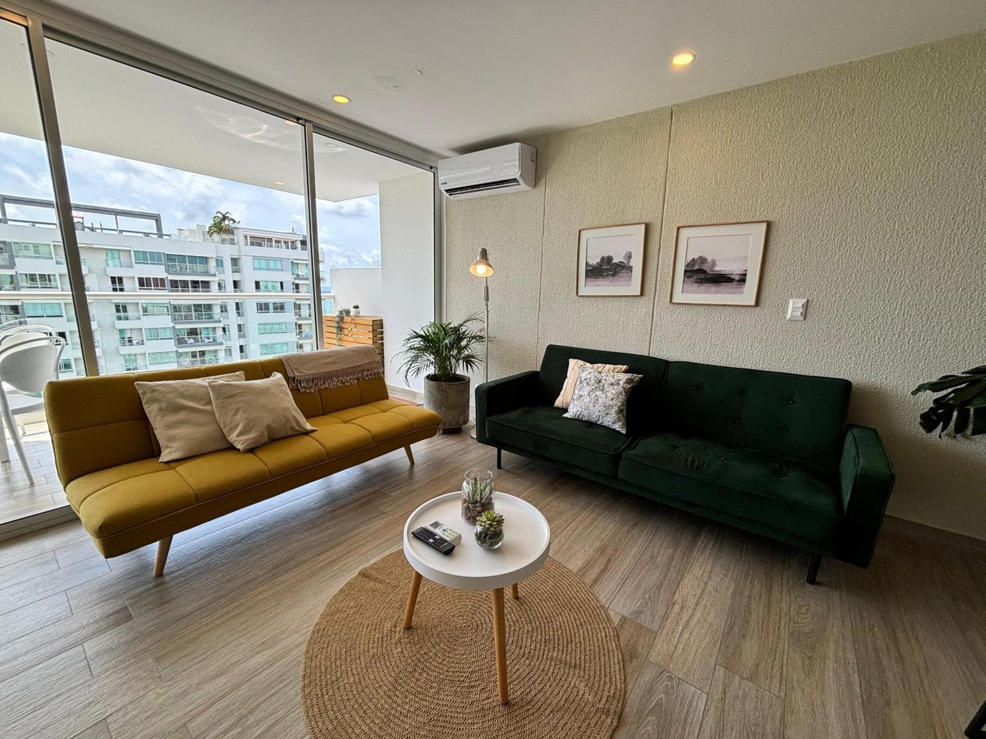 Apartamento Dominiqueplayaazul Apto De Lujo Con Jacuzzi Privado En Balcon Cartagena