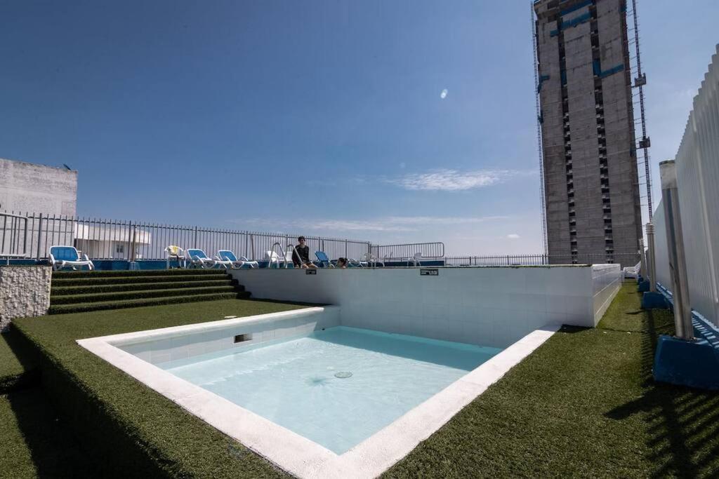 Apartment 10mo Piso, Piscina, Jacuzzi Y A Pasos De La Playa