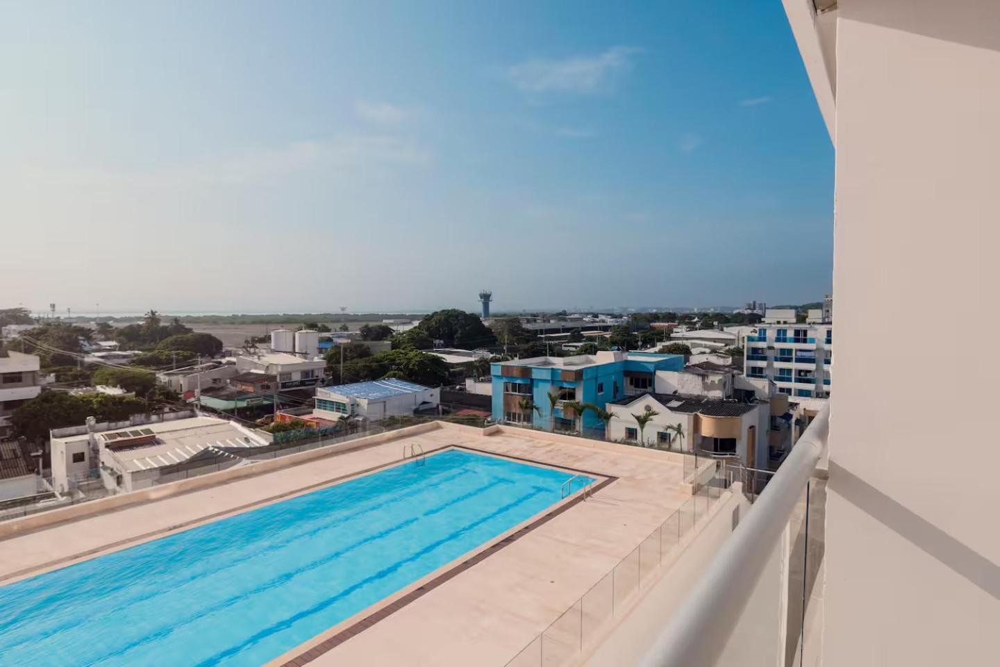 Brand New Front In With Pool View Apartamento Cartagena