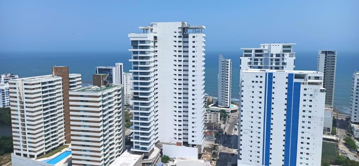 Apto Con Vista Al Mar Caribe Cerca De Todo!!! Apartment Cartagena