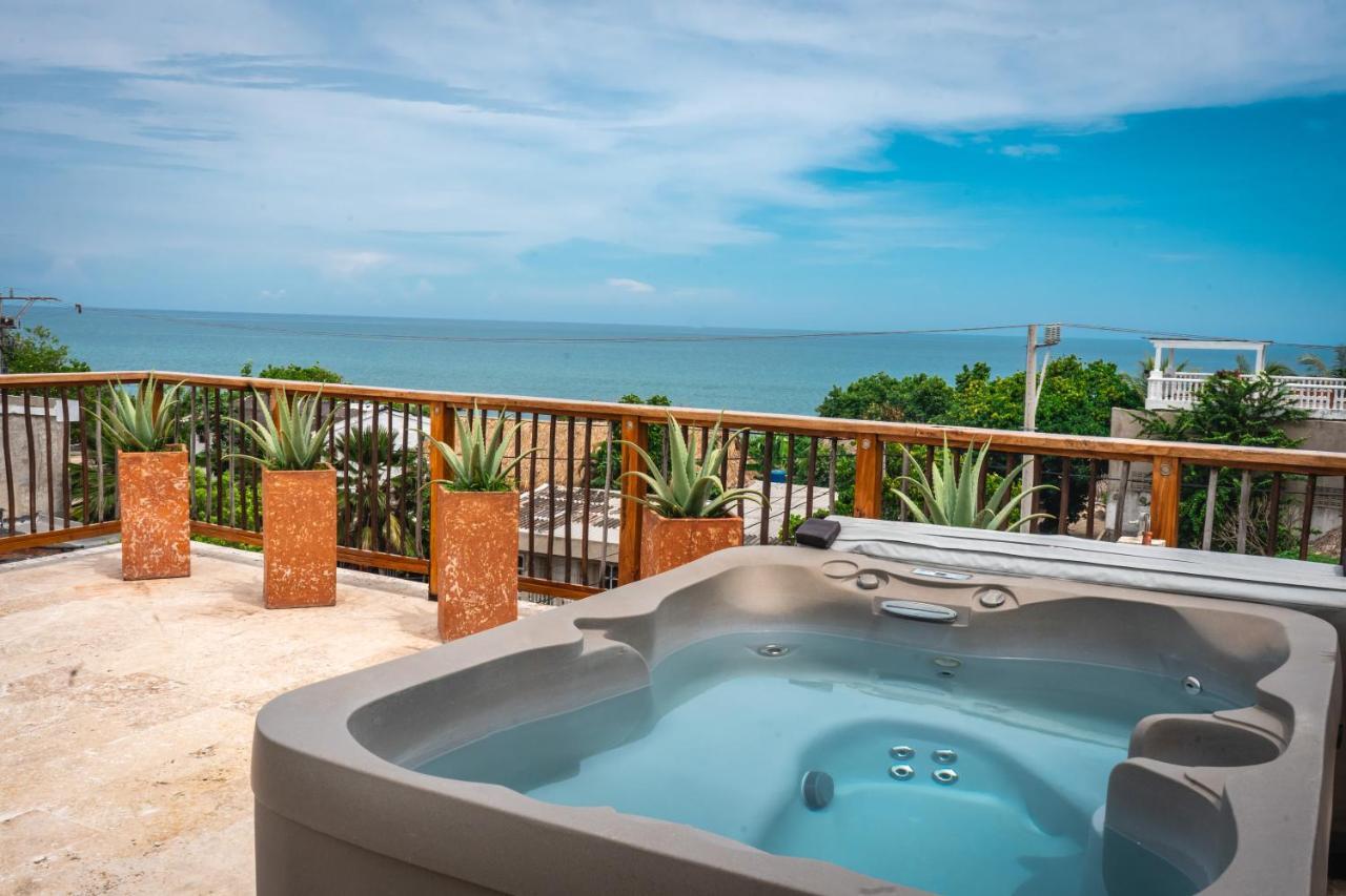Casa Mangle, Jacuzzi + Piscina Privada. 25 Mts Del Mar Villa Cartagena