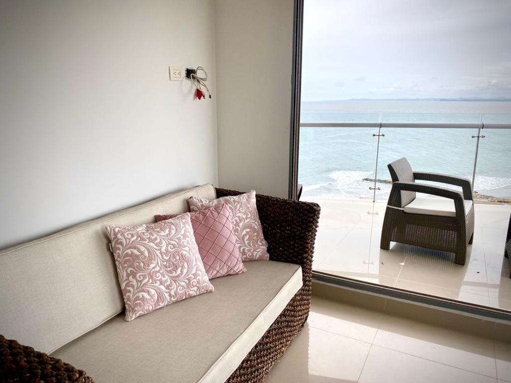 Con Espectacular Vista Al Oceano Apartment Cartagena