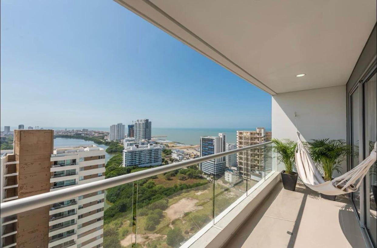Apartment Espectacular Apartamento Piso Alto Con Excelente Vista Al Mar Y A La Ciudad Amurallada Cartagena