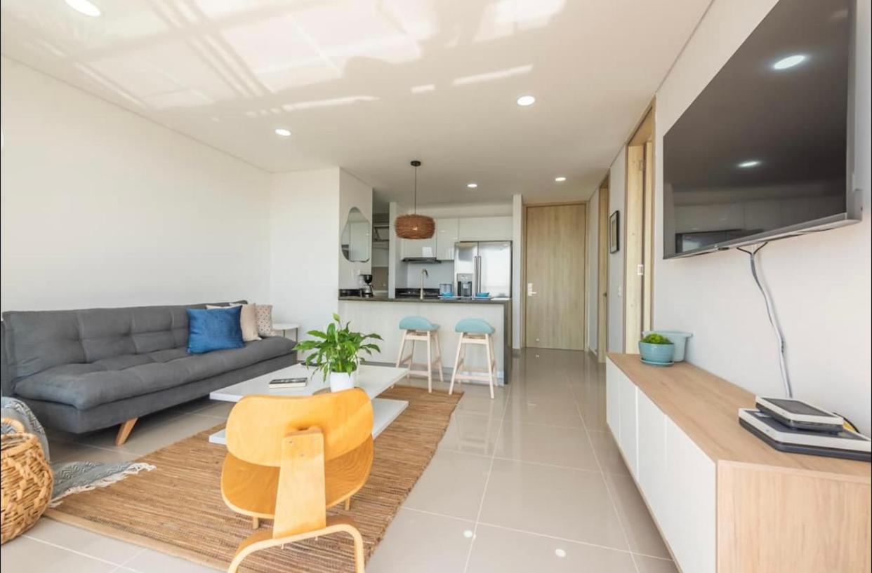 Espectacular Apartamento Piso Alto Con Excelente Vista Al Mar Y A La Ciudad Amurallada Apartment