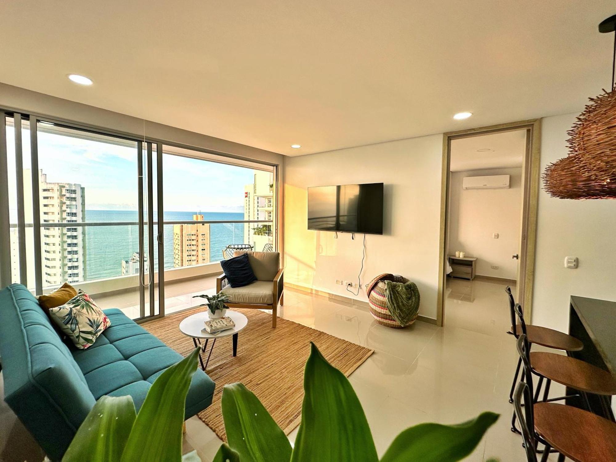 Apartment Espectacular Apartamento Piso Alto Con Excelente Vista Al Mar Y A La Ciudad Amurallada