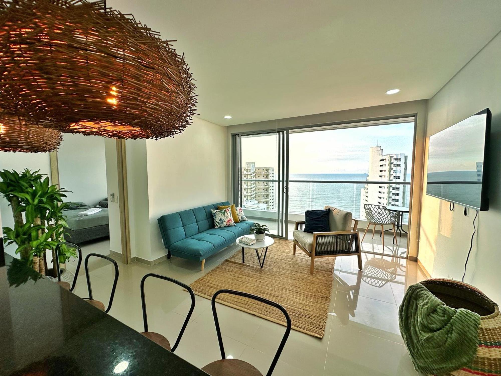 Apartment Espectacular Apartamento Piso Alto Con Excelente Vista Al Mar Y A La Ciudad Amurallada *