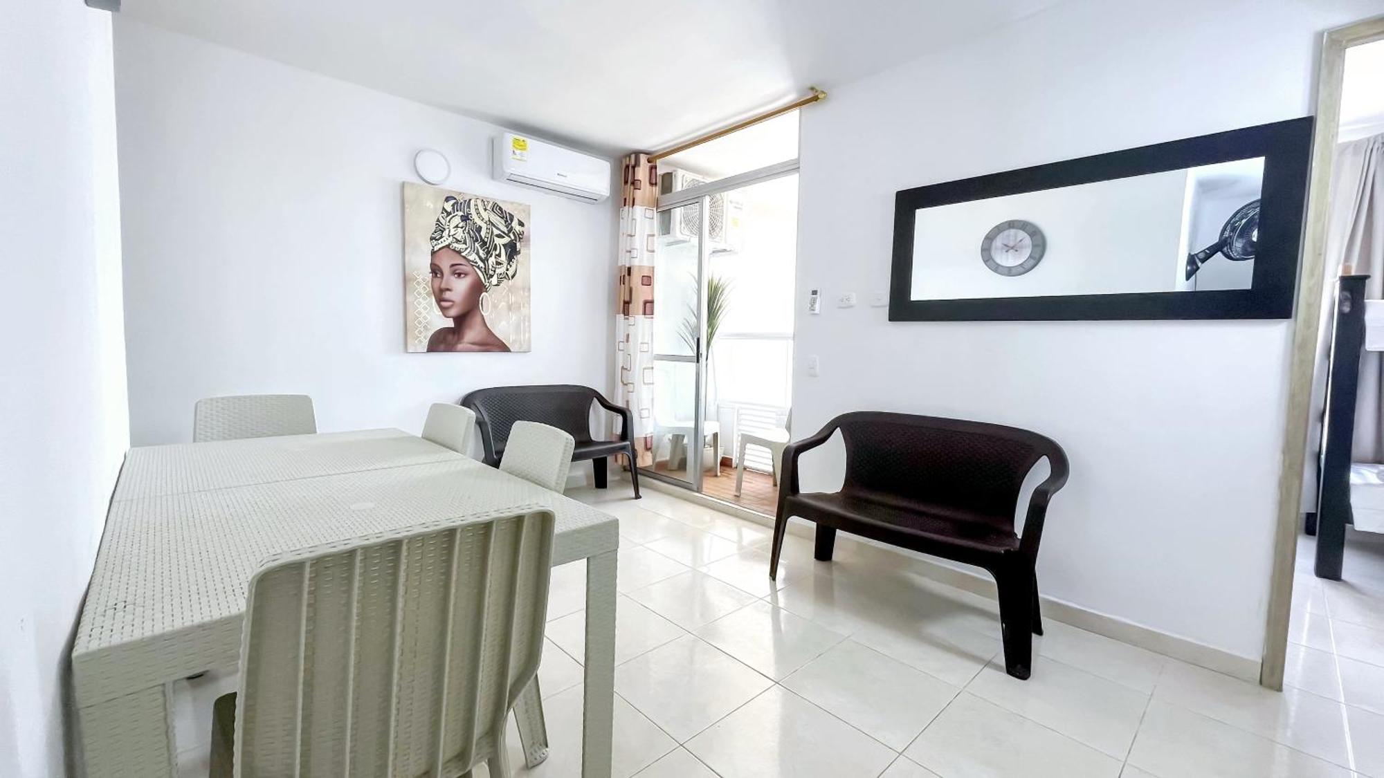 Apartamento Aqualina 42m2/3 Cuadras Playa *