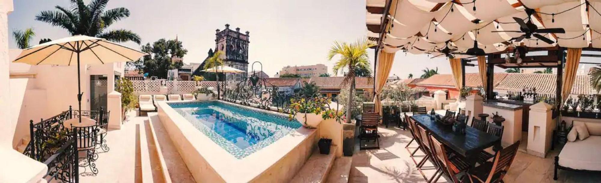 7esp-4 House With 7 Bedrooms In The Historic Center With Pool And Wifi Holiday home Cartagena