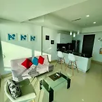 1Pe-Al Apartamento De 1 Alcoba Frente Al Mar Con Aire Acondicionado, Piscina Y Wifi