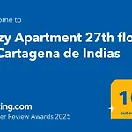 Cozy Apartment 27Th Floor In Cartagena De Indias