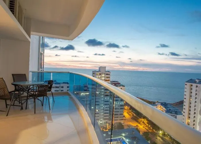 Luxury Apartment On The Sea Poseidon Cartagena Ac/Hot Watter