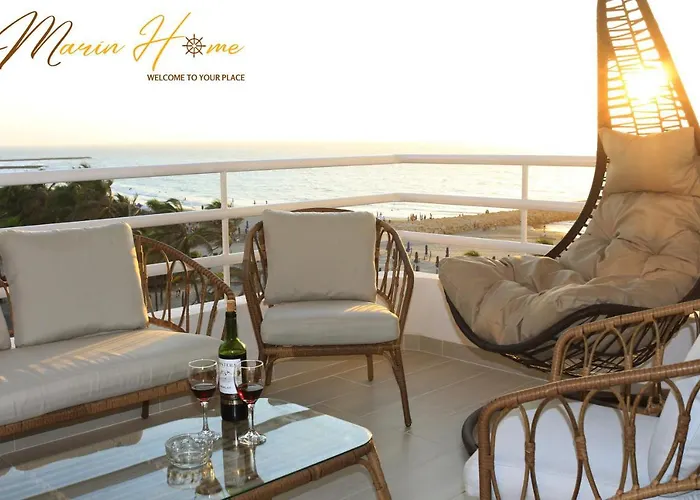 Elegant Apartment Ocean - Beach Front 2Br 6 Floor