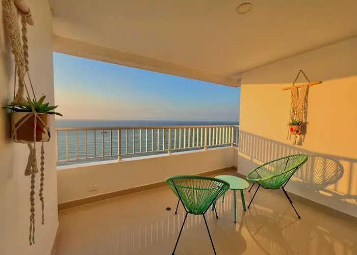 Palmetto 2704- Hermosa Vista Al Mar- Cartagena,Colombia