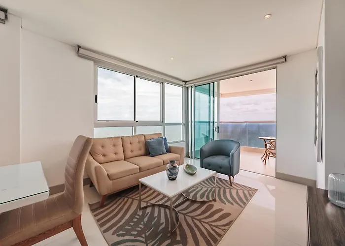 Apto De 2 Habitaciones Con Imponente Vista Al Mar En Bocagrande