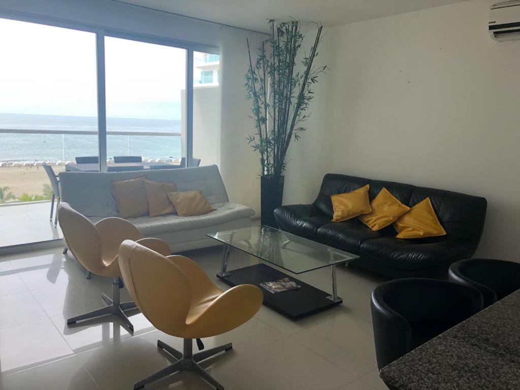 Apartamento Morros Epic Vista Al Mar-salida Directa A La Playa Cartagena
