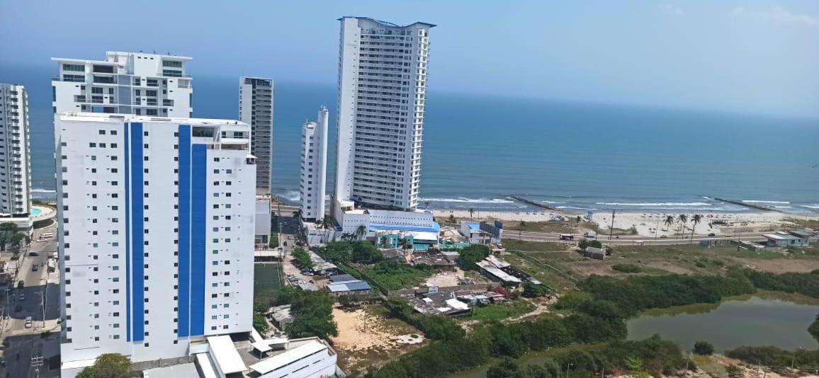 Apartamento Apto Con Vista Al Mar Caribe Cerca De Todo!!! Cartagena