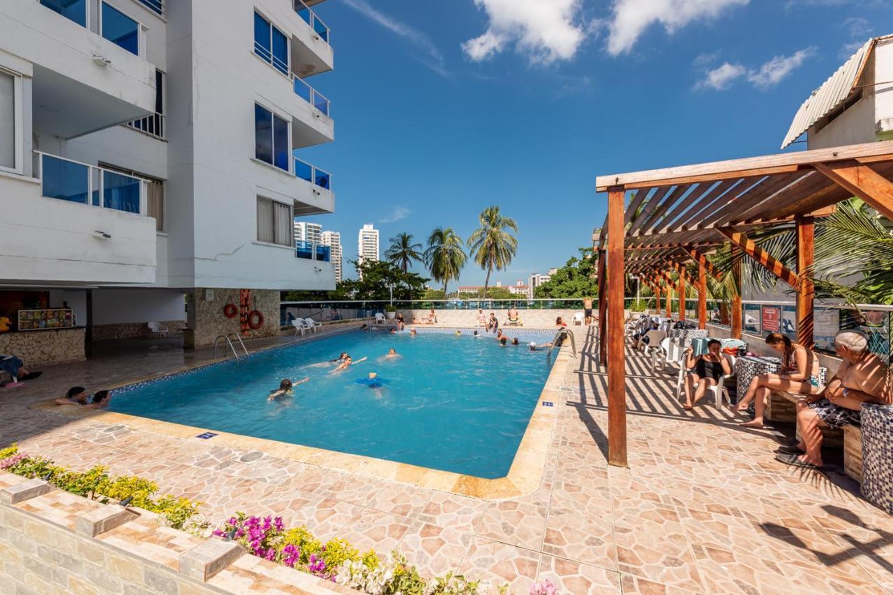 Hermoso apto al borde del mar-vista excepcional Apartamento Cartagena