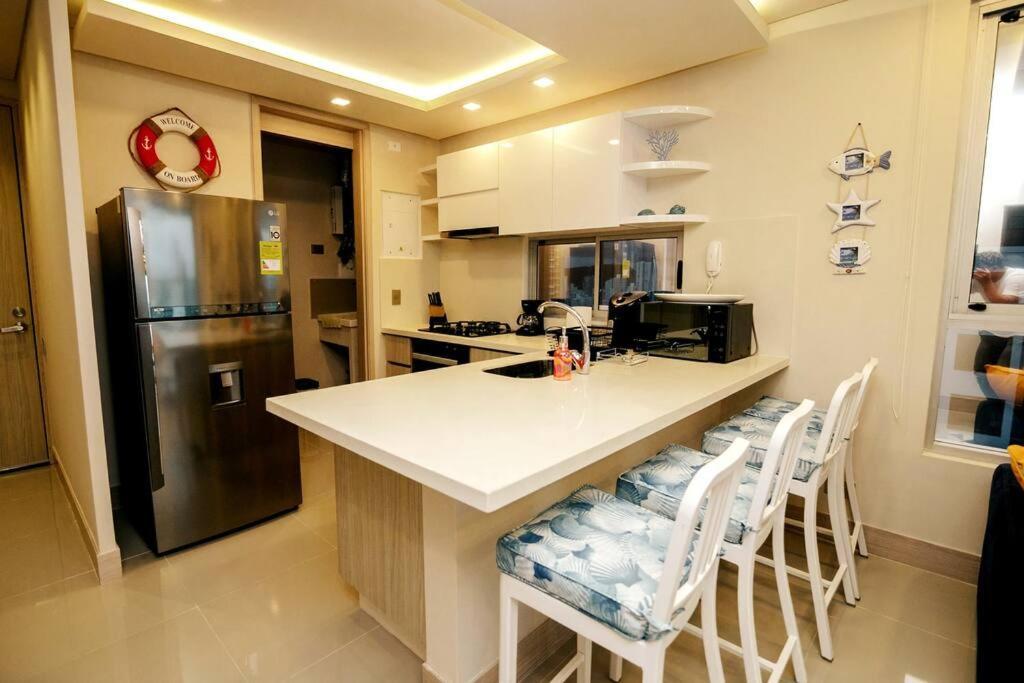 Apartment Beautiful Beachfront Apt In Bocagrande Cartagena