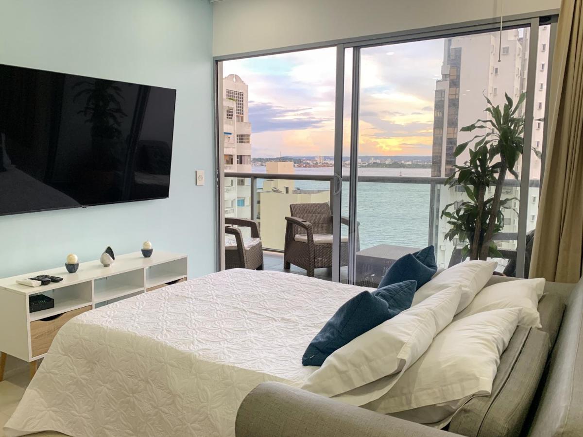 Oceanview Escape Pool, Jacuzzi & Gym In Bocagrande Apartment *