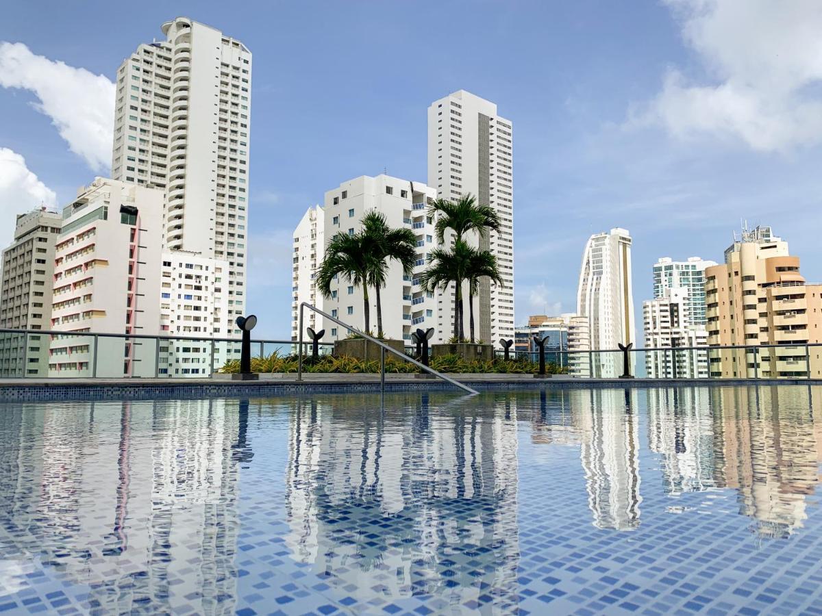 Apartment Oceanview Escape Pool, Jacuzzi & Gym In Bocagrande Cartagena