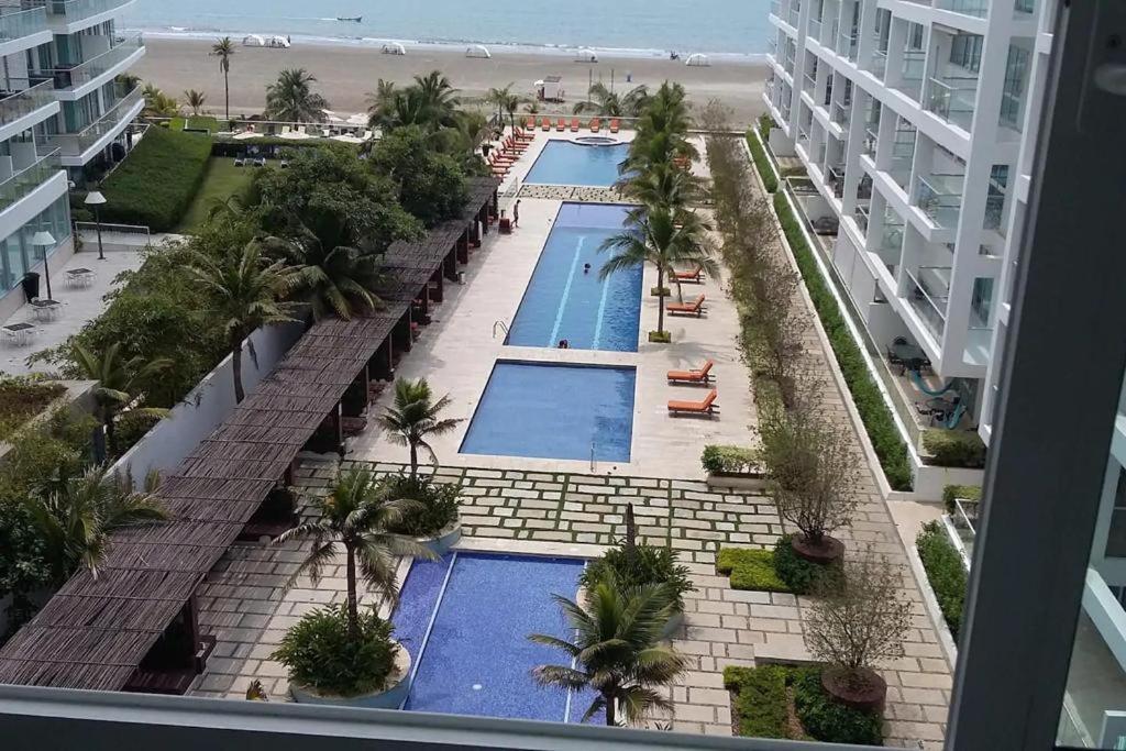 Acogedor Apartamento Primera Linea De Playa Apartamento Cartagena