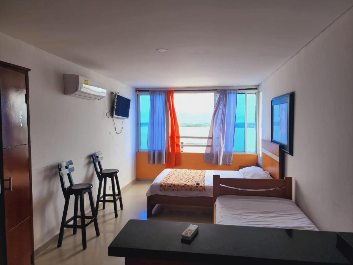 Aparta-estudio, Piso 19, Con Vista Al Mar Apartment