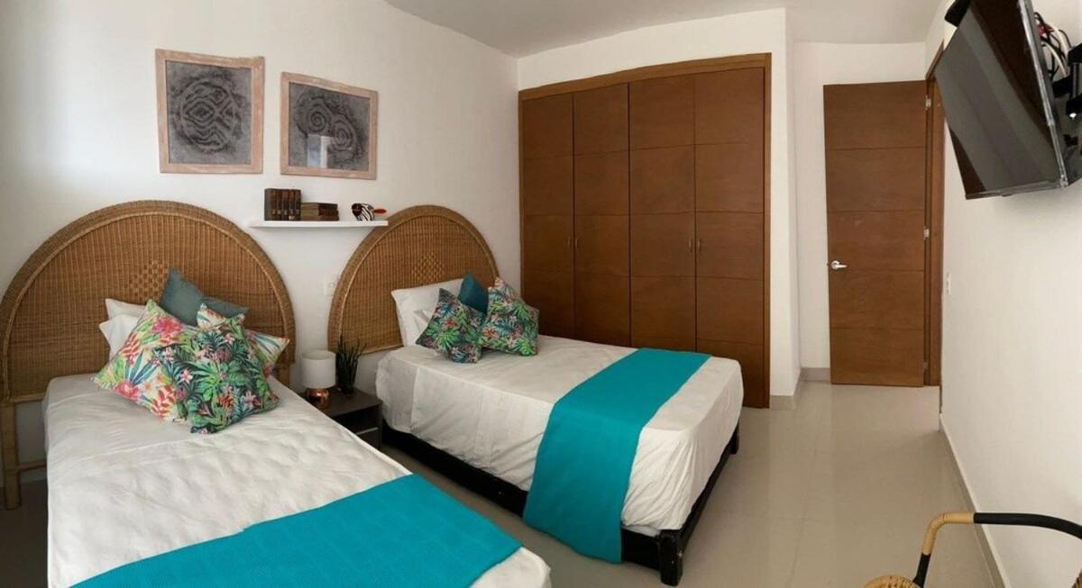 The Tropical And Chic Flat At 20b2 Apartamento *