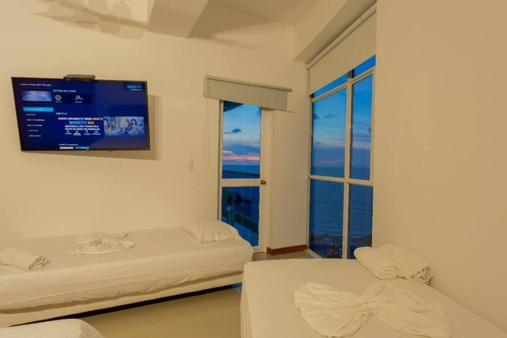 Apartment Luxury On The Sea Poseidon Ac/hot Watter Cartagena