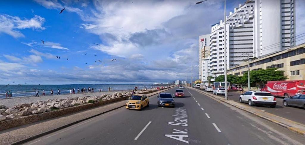 Apartamento Apto Cerca Centro Hist En Edf Frente A La Playa *