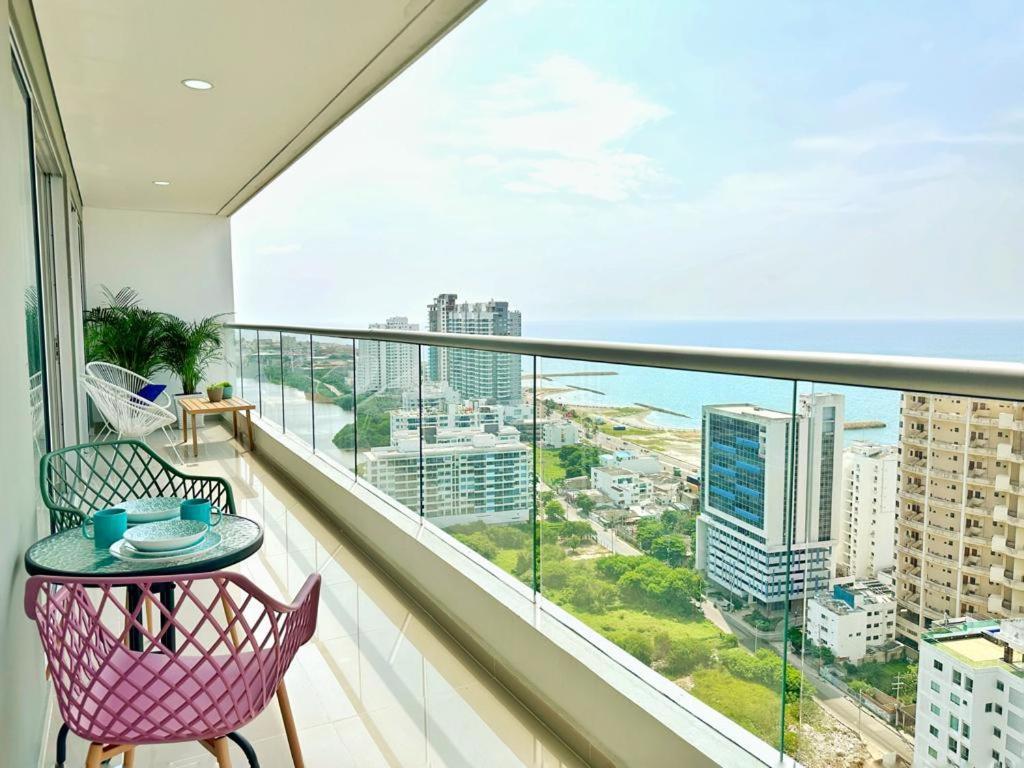 Apartment Espectacular Apartamento Piso Alto Con Excelente Vista Al Mar Y A La Ciudad Amurallada Cartagena