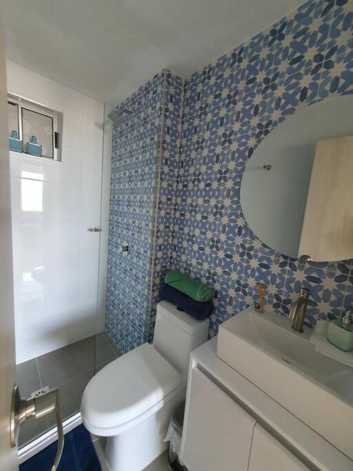 Acogedor Apto En Piso 22 Vista Al Mar Cartagena