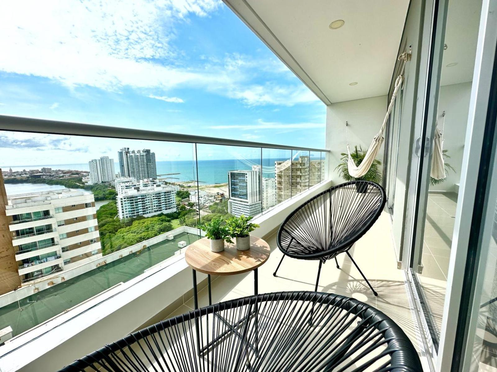Apartment Espectacular Apartamento Piso Alto Con Excelente Vista Al Mar Y A La Ciudad Amurallada Cartagena