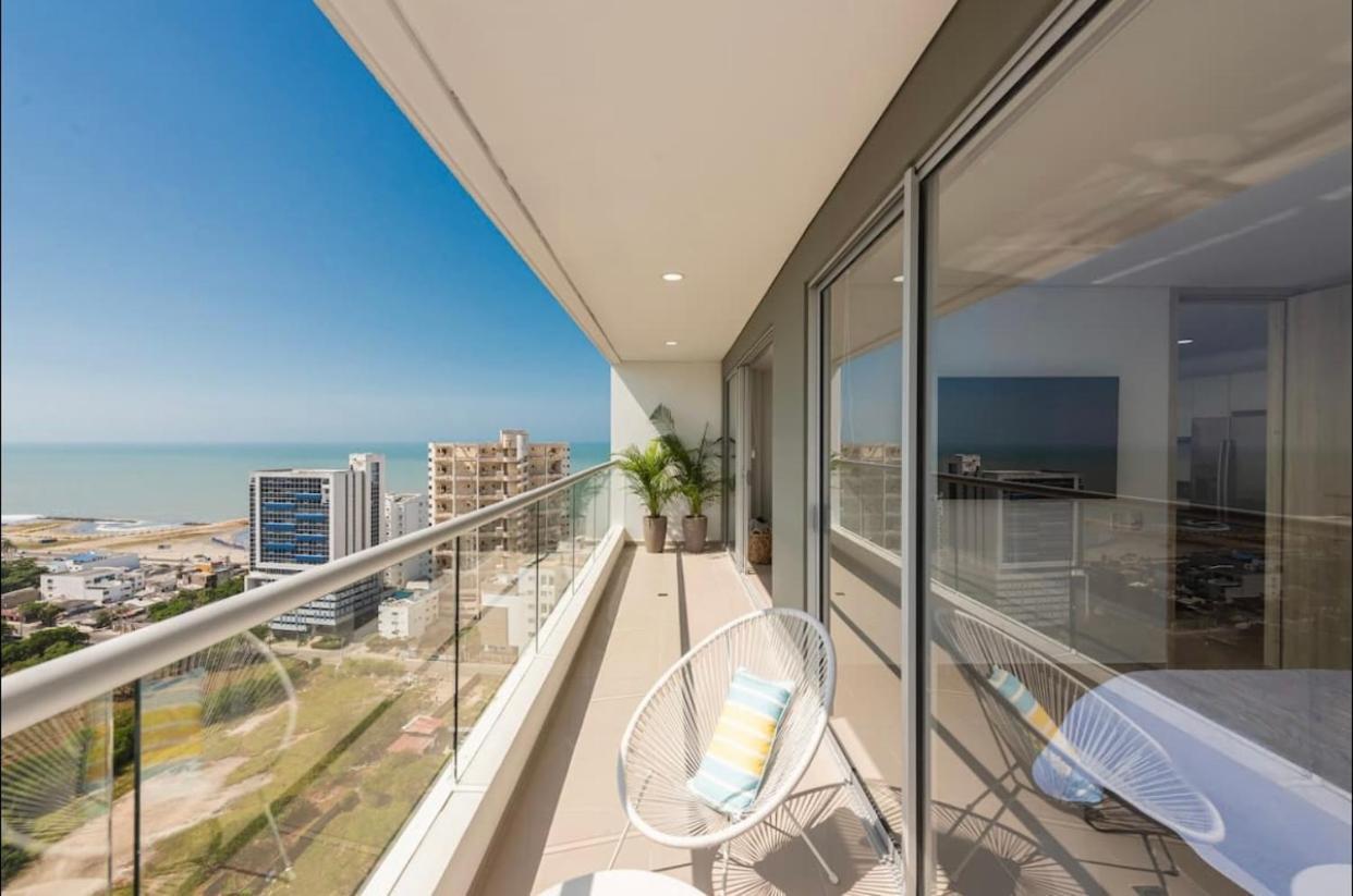 Apartment Espectacular Apartamento Piso Alto Con Excelente Vista Al Mar Y A La Ciudad Amurallada *