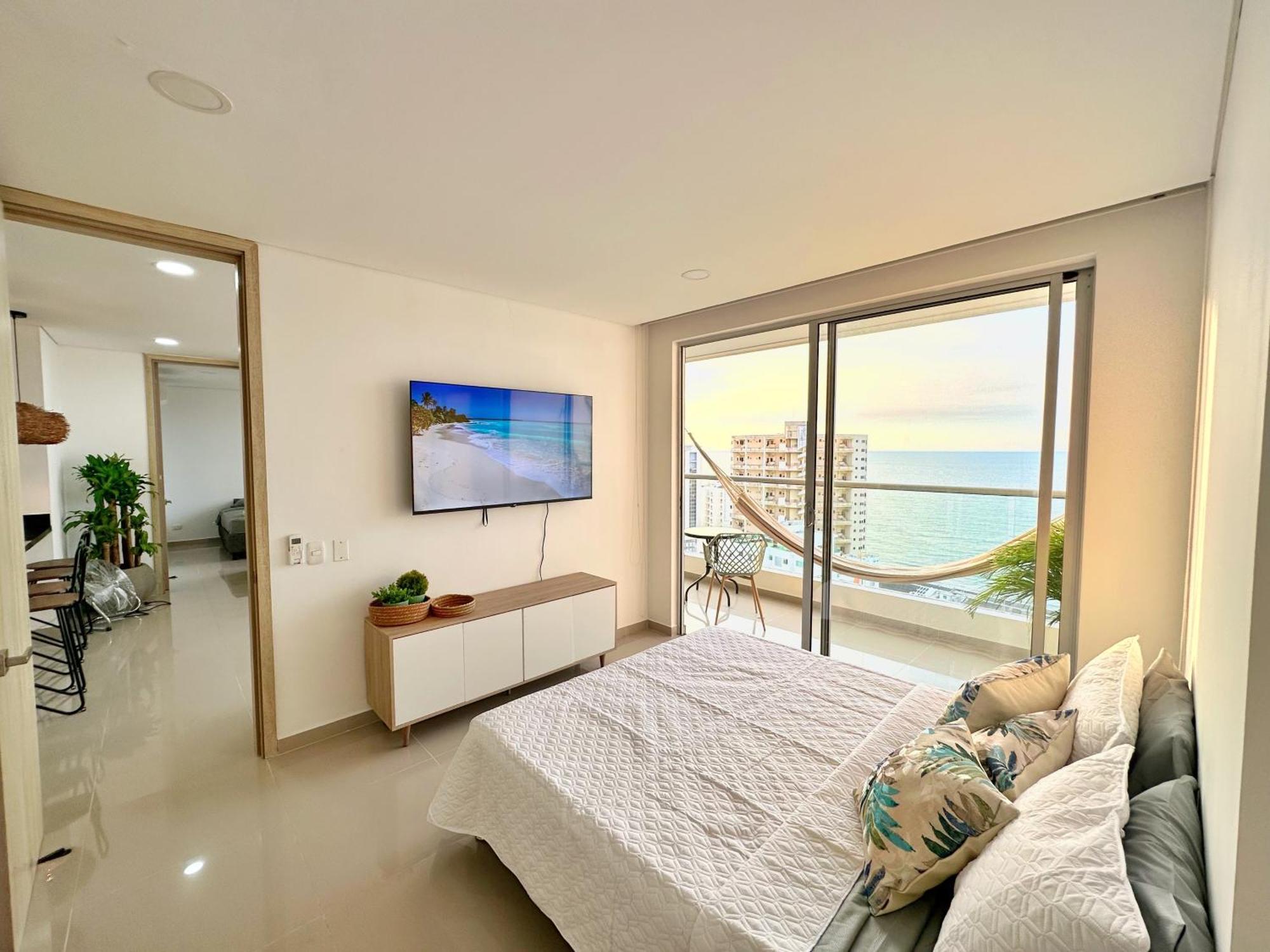 Apartment Espectacular Apartamento Piso Alto Con Excelente Vista Al Mar Y A La Ciudad Amurallada *