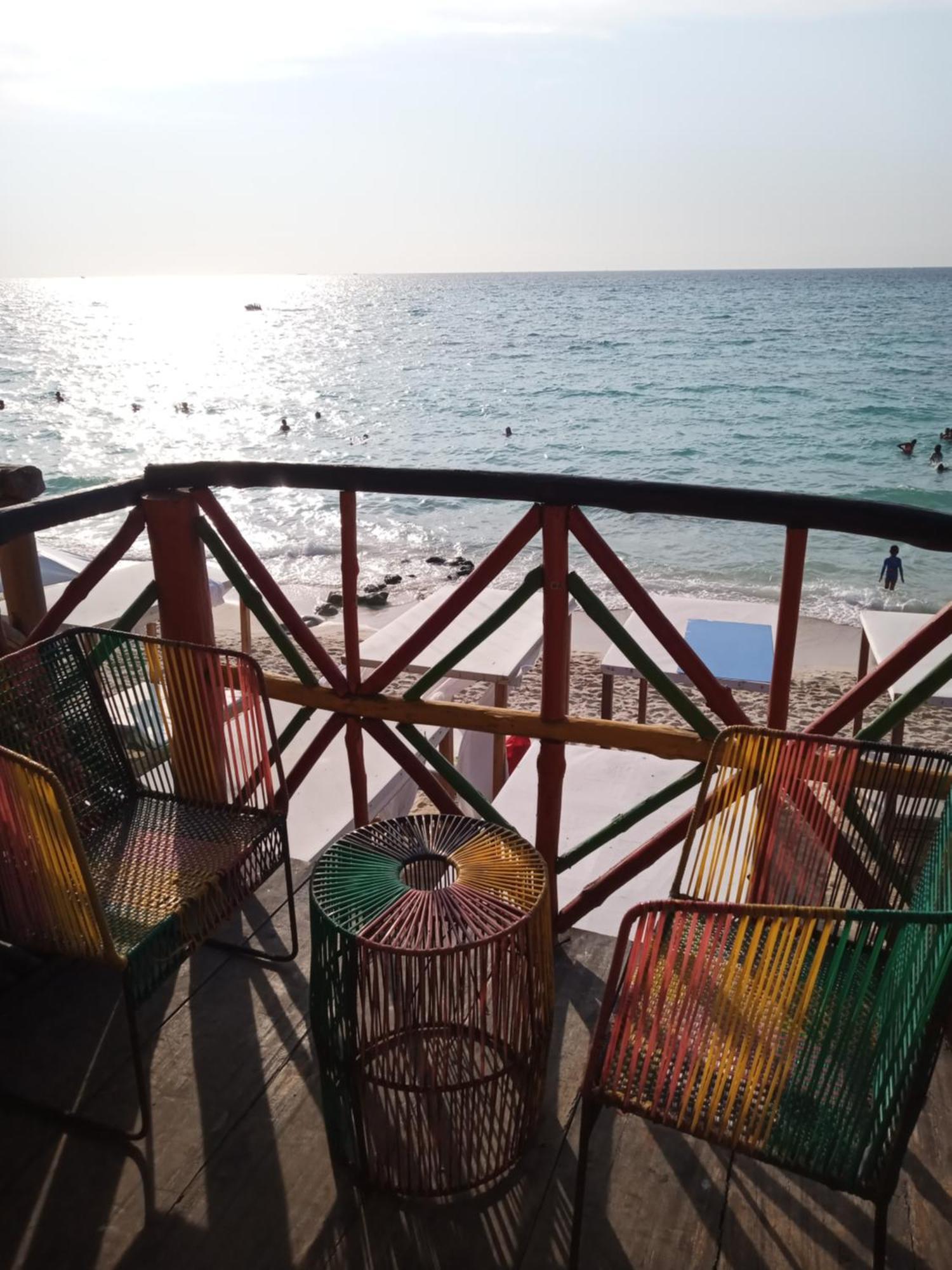 Venido Del Mar - White Baru Luxury tent Cartagena
