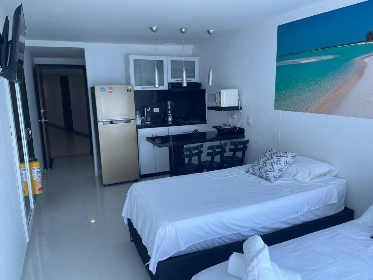 821b - Lindo Aparta-estudio En La Playa *