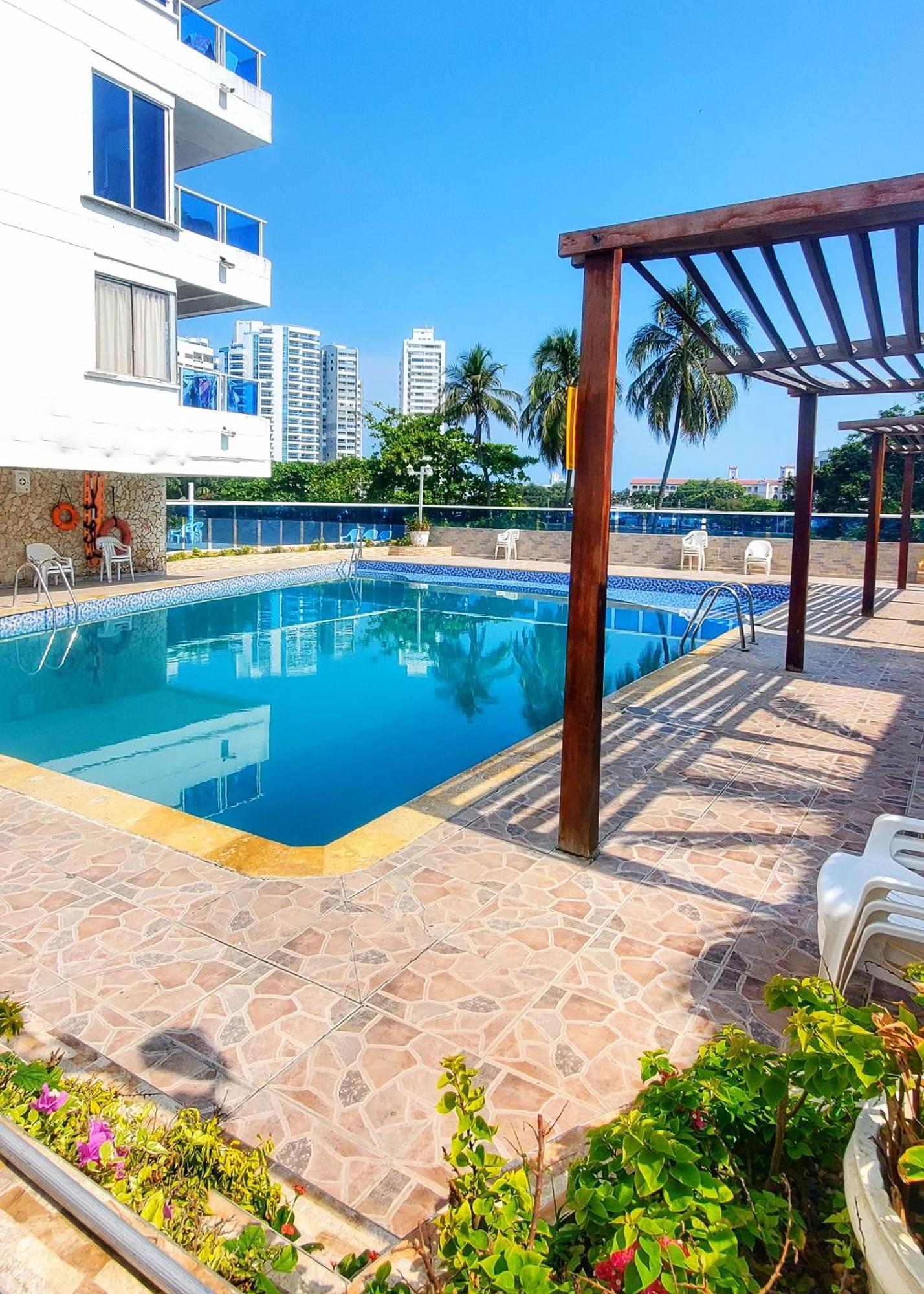 821b - Lindo Aparta-estudio En La Playa * Cartagena