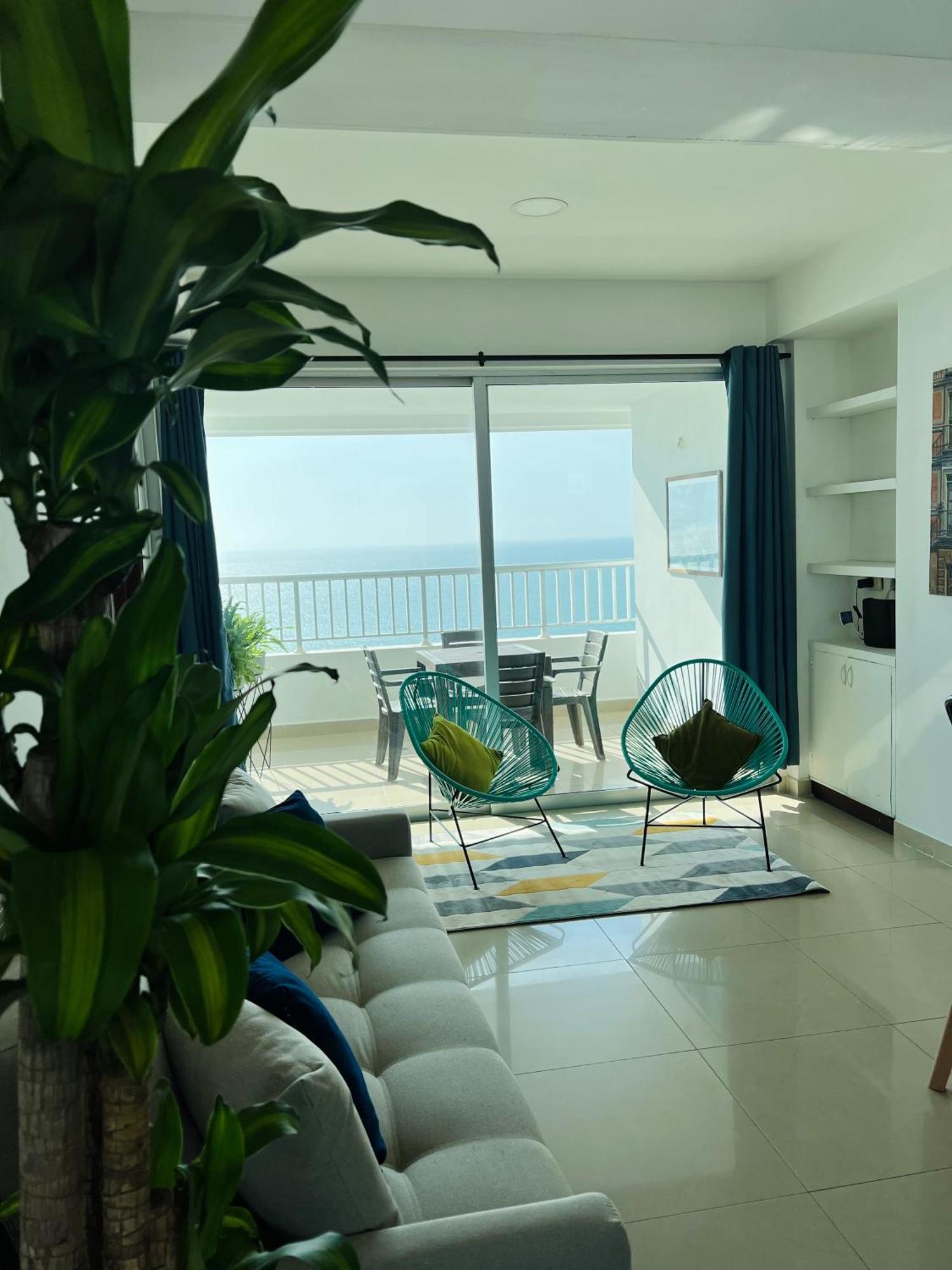 Apartamento Espectacular Bocagrande, Frente Al Mar, Con Piscina Cartagena