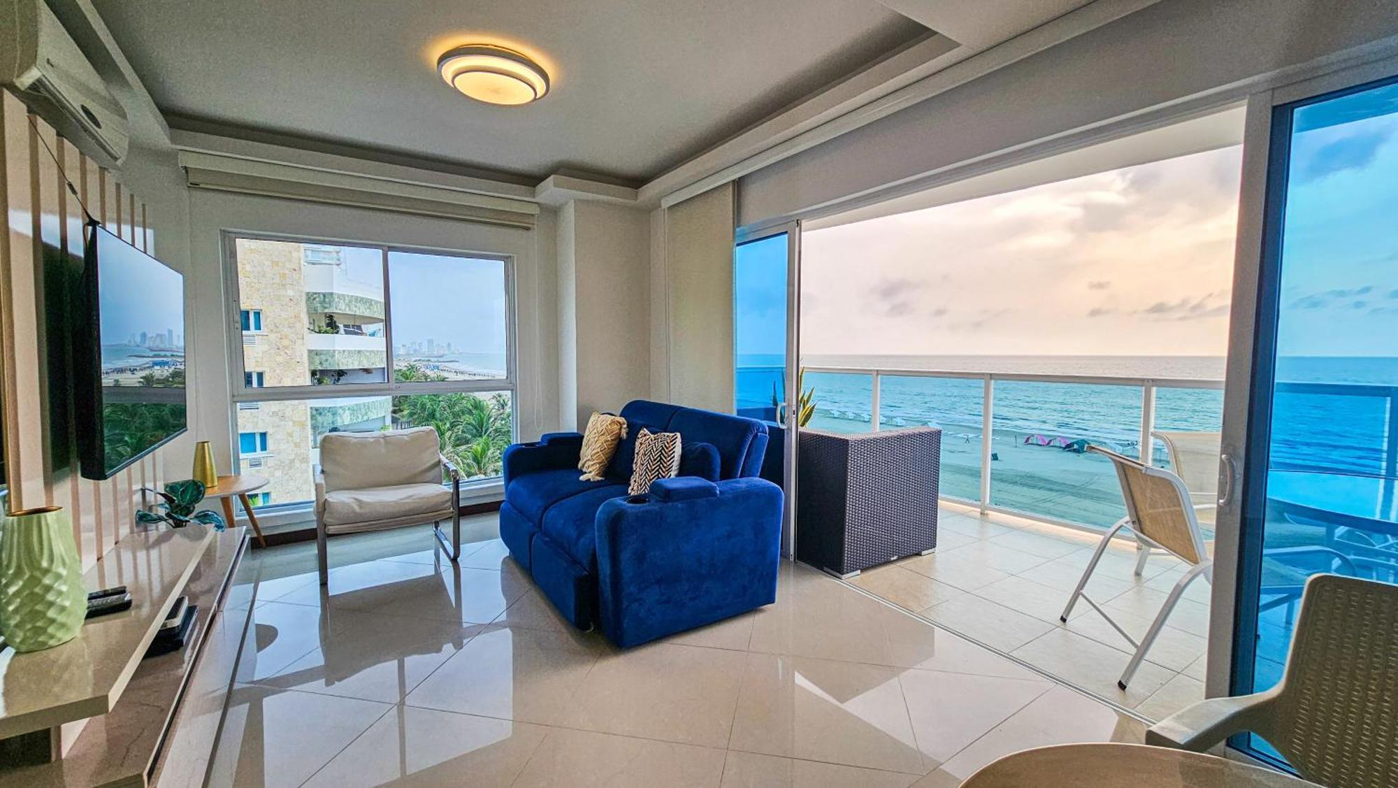 Luxury Apartment, Sector Morros, Vista Y Salida Al Mar Edificio Sunshine * Cartagena
