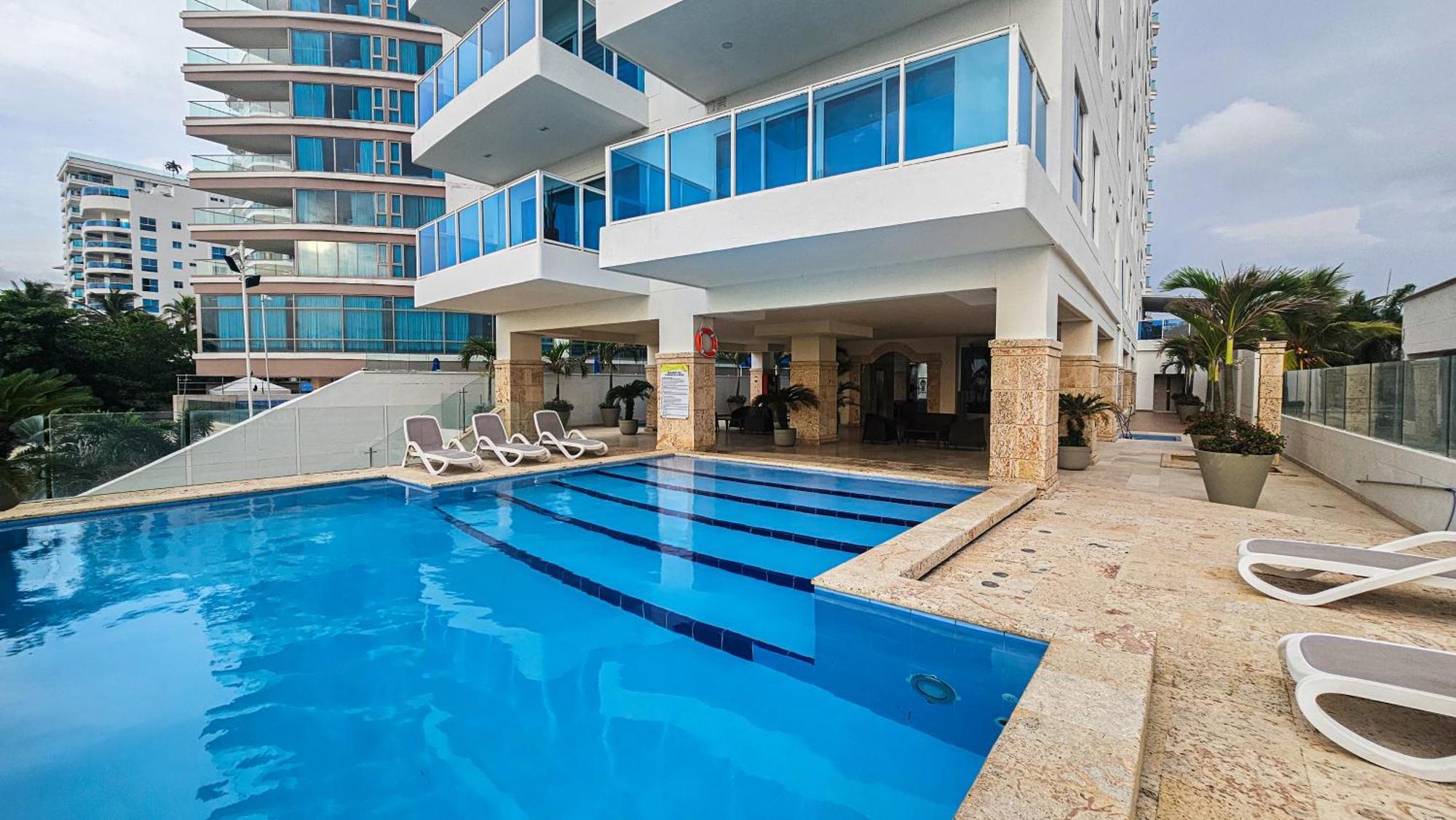 Luxury Apartment, Sector Morros, Vista Y Salida Al Mar Edificio Sunshine Apartment Cartagena