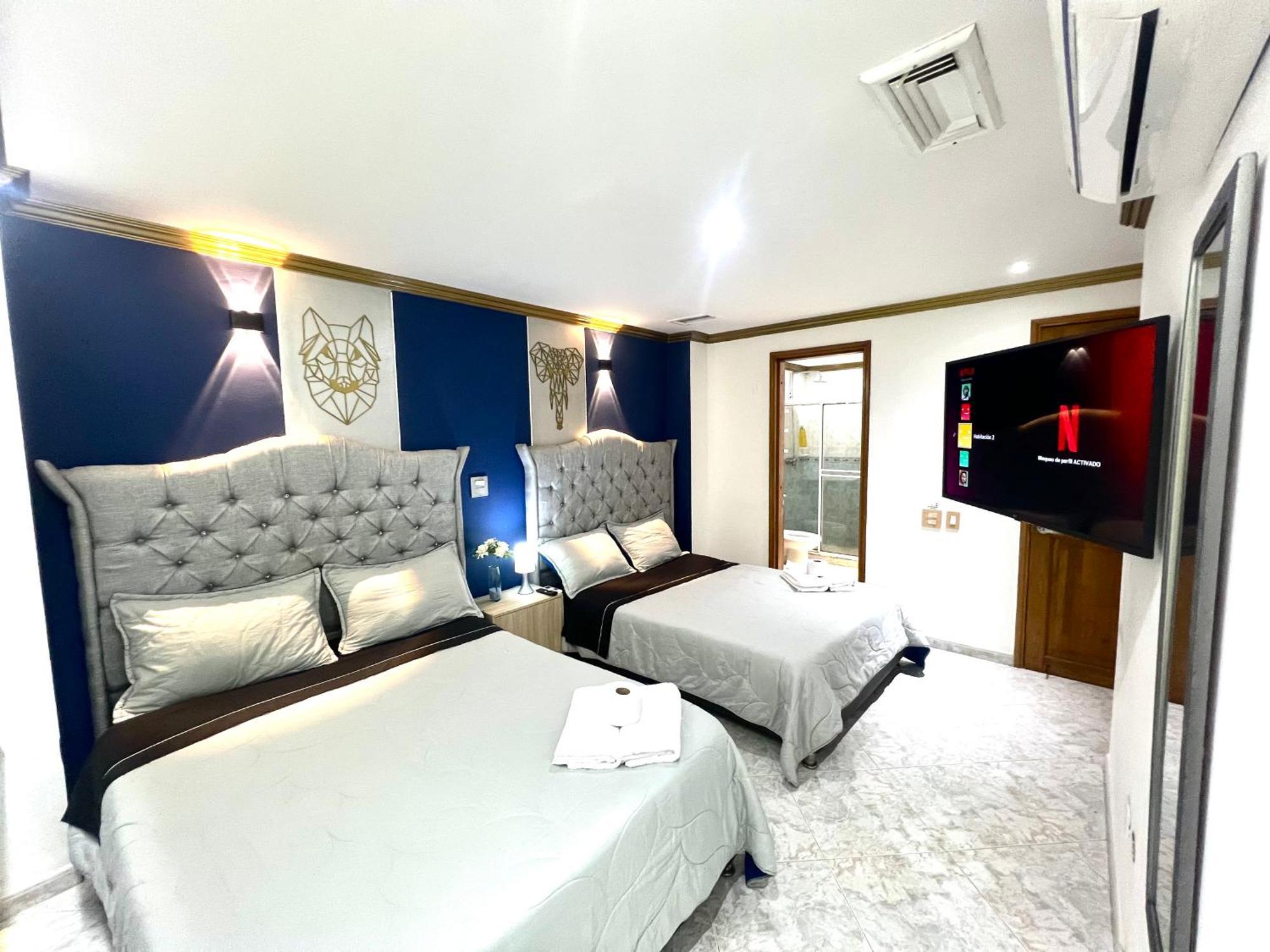 De Lujo Con Aire Acondicionado - 2 Camas Dobles Homestay *