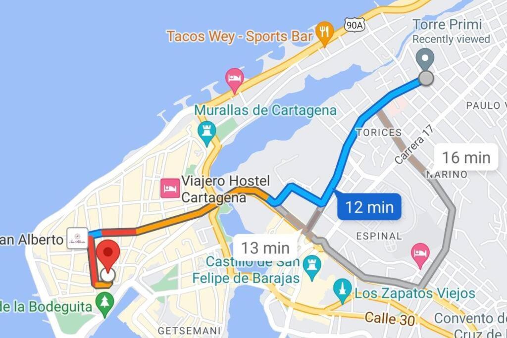 Acogedor Apto En Piso 22 Vista Al Mar Apartment Cartagena